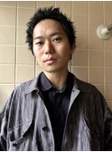 スパイキーなショート