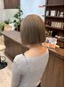 【OPEN記念】カット+ダブルカラー+ウォータートリートメント［ブリーチ1回込]