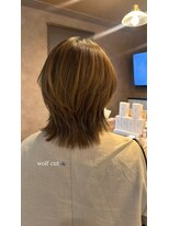 ヘアーサロン 二階堂(hair salon 二階堂)&nbsp;軽さも扱いやすさも叶うウルフカット