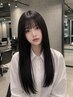 ◎人気No2◎前髪カット+フルカラー+2stepトリートメント ￥5,500 [韓国ヘア]