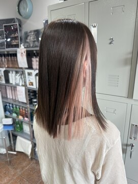 イブヘアー(eve hair) ♪ホワイトピンク/インナーカラー