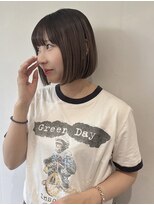 イル(ill) 切りっぱなし ボブ カラー