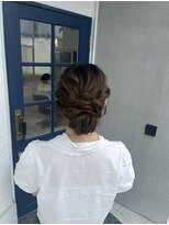 ニコヘアデザイン(nico hair design)&nbsp;【ふわふわシニヨン】シニヨン/お呼ばれヘア/お呼ばれセット