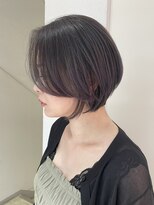 ワゴンバイアフロート(Wagon by afloat)&nbsp;ココアグレージュ くびれショートボブ 前髪あり前髪なし池袋