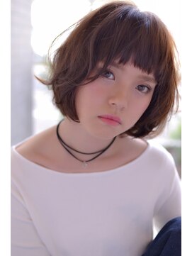 バルオン(BAR:ON) 【BAR:ON】大人可愛いスウィートボブ☆20代30代