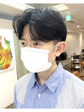 ノラキチジョウジ(NORA KICHIJOJI) #パーマ#マッシュ男子#メンズ#スパイラル#ツイスト#古沢提案