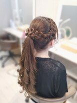 ヘアセットサロン ミント(Hair set salon MINT)&nbsp;編み込みポニー