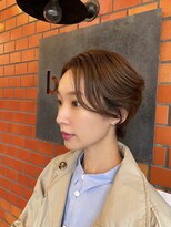 ボスコ 下北沢店(bosco)&nbsp;センターパートショート　≪saya≫