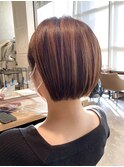 ぱつっとショート/似合わせカット/ステップボーンカット/