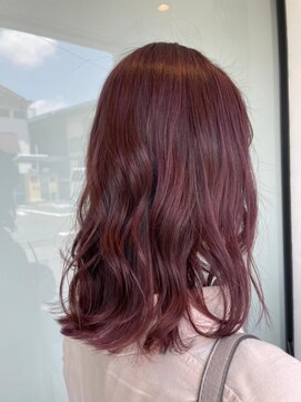 ユッカ エハ 豊中(YUCCA eha) 【eha Sena】大人可愛いピンクベージュモテ髪ピンク