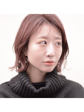 ドルセ(Dulce) 【Dulce】外はね×前髪パーマ×ピンク