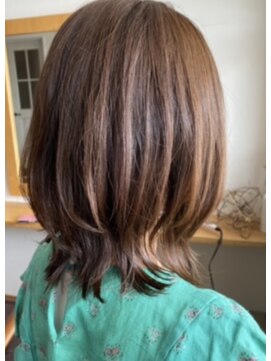 ヘアーシェリー(hair Cherie) 大人可愛い☆くびれミディ20代30代40代/小顔ひし形/ウルフ