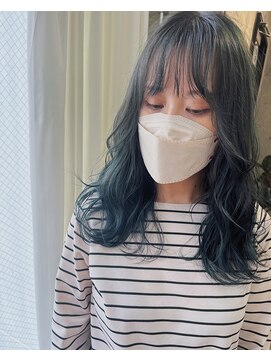 ラニヘアサロン(lani hair salon) 秋♪green color