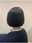 ２０代後半３０代◎シンプルミニボブ
