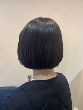 ファースト 長町店(first) ２０代後半３０代◎シンプルミニボブ