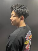 【刈り上げスパイキーショート】メンズカット/バーバー/短髪