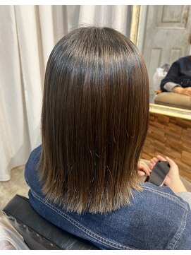 スイート ヘアデザイン(Suite HAIR DESIGN) 髪質改善ストレート×外はねボブ