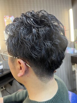 バフォ(BAЖHO) メンズ×パーマ