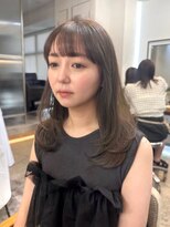 ウェイズ トウキョウ(Ways TOKYO)&nbsp;ワンカールでもかわいいミディアムヘア×まろベージュ