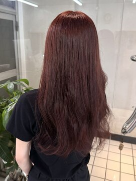 ベル(belle) 暖色系カラー/チェリーレッド