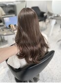 【HIROMI指名】シアーグレージュ/赤味を抑えた大人上品ブラウン