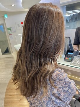 サロンドジョー(salon de joe) ケアブリーチダブルカラーインナーカラーハイトーン髪質改善