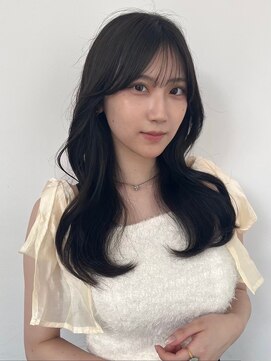 ユーフォリア 青山(Euphoria) 20代30代大人美人小顔ブリーチなし韓国ヘアアッシュブラック