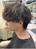 シャドウパーマ/ブリーチ毛