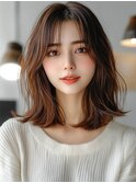 フェミニンロング/似合わせカット/ウェーブミディアム千葉津田沼