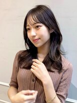 髪質改善カラー／艶髪レイヤー／顔まわり／透け感前髪／銀座