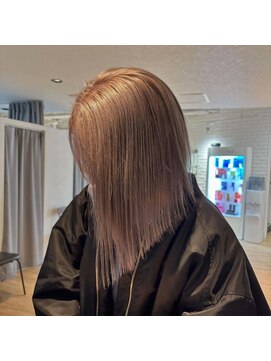 エヌプラス(N+) ホワイトグレージュミニウルフチェリーブラウンデジタルパーマ