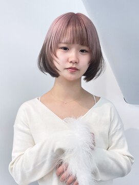 アルバム 渋谷パルコ(ALBUM) メルティカラー似合わせカットマロンベージュ_F20411