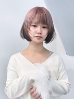 アルバム 渋谷パルコ(ALBUM) メルティカラー似合わせカットマロンベージュ_F20411