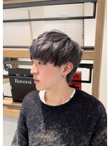 シアン 矢場町店(CYAN.)&nbsp;ワンブリーチでできるシルバーグレーカラー