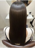 髪質改善＊艶髪ストレート＊オリーブブラウン【Zina北千住】
