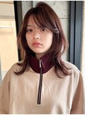 諒】フェイスレイヤーハッシュカットレイヤーカットウルフカット