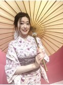 浴衣ヘアセット＊