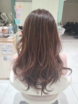 アブニール 我孫子(AVENIR) ロングハイライトカラー【我孫子/TOKIO/ヘッドスパ/髪質改善】