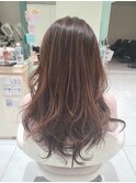 ロングハイライトカラー【我孫子/TOKIO/ヘッドスパ/髪質改善】