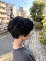 アトリエドゥーディマンシュ atelier doux dimanche&nbsp;くせ毛風ショートパーマ