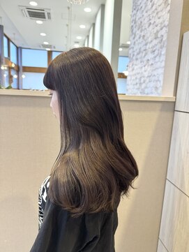 エムサロン 前橋川原(emusalon) 柔らかオリーブカラー