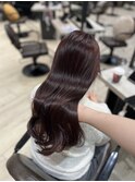 Mako ピンクブラウン ピンクラベンダー 暖色 髪質改善 銀座