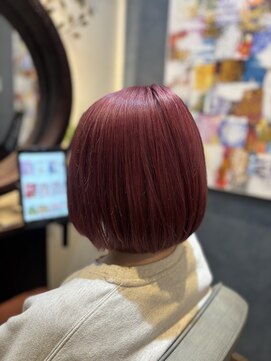 ダブルカラー　レッドバイオレット