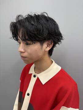 ゆるめシャドウパーマ