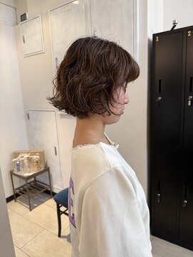 ファイブ ノーヴル カラット(5 Noble ct.) 【柚衣】ボブパーマ