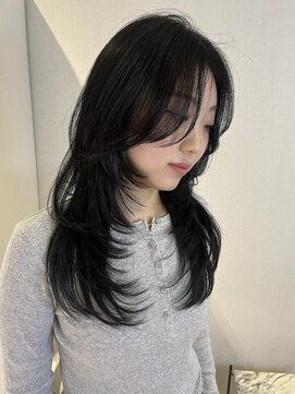 アム(amu) ハッシュカット/海外レイヤー