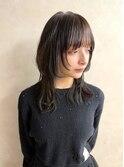 顔周りレイヤー/姫カット/レイヤー/レイヤーカット/オージュア