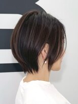 ブレス ヘアデザイン(BLESS hair design)&nbsp;静岡駅ハンサムショートボブショートカット顔周りレイヤーカット