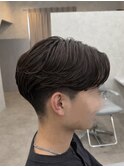 MEN'S HAIR/波巻きツイストスパイラル/リバースセンターパート