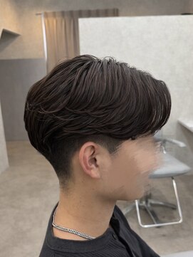 シエテ 津田沼(Siete) MEN'S HAIR/波巻きツイストスパイラル/リバースセンターパート